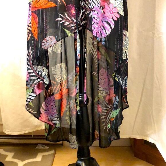 Baku swim tropical leaves cover up size M - Picture 3 of 8